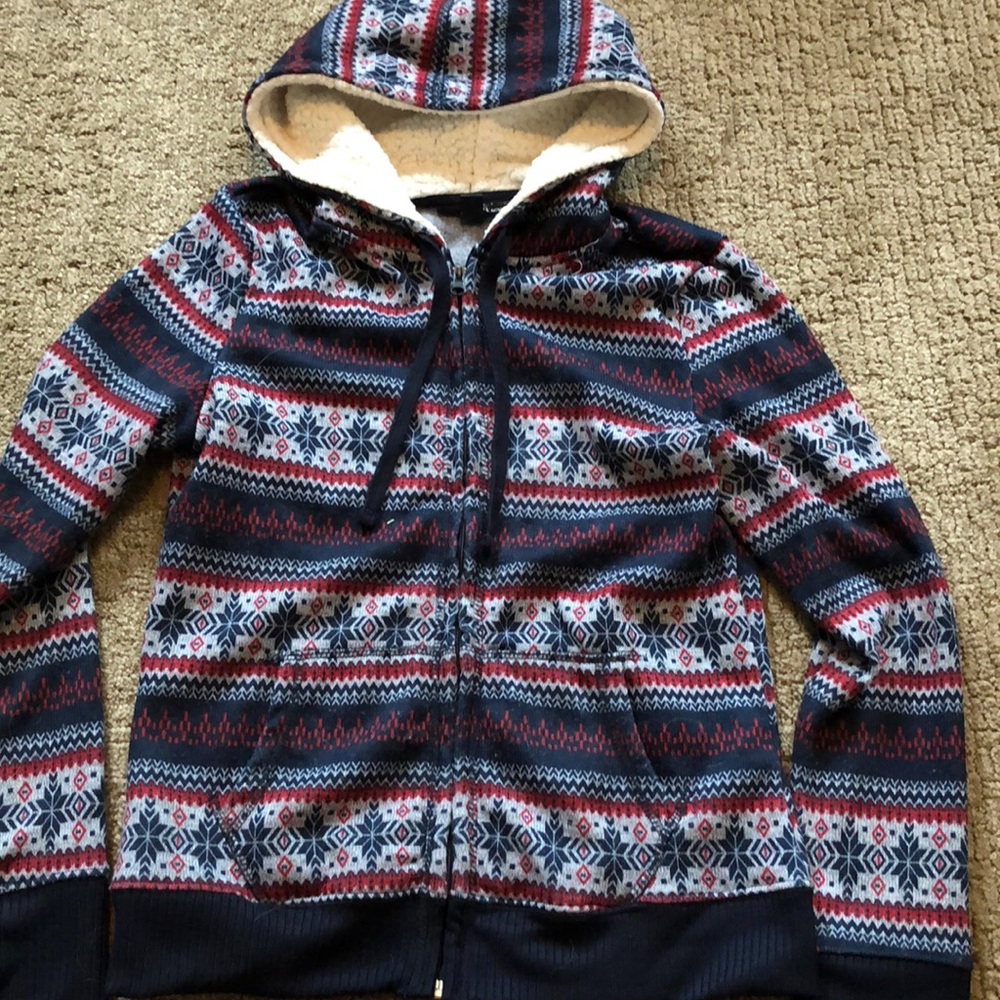 Zip up hoodie